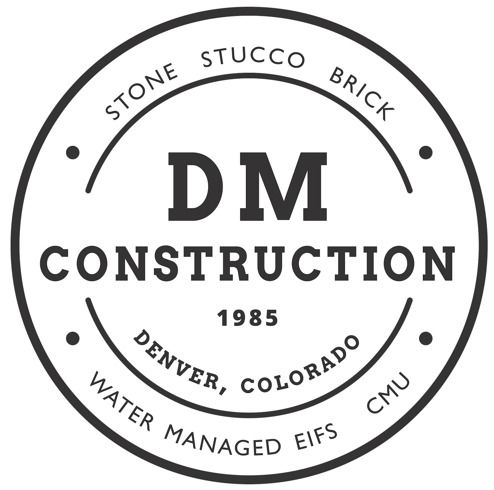 DM Construction logo