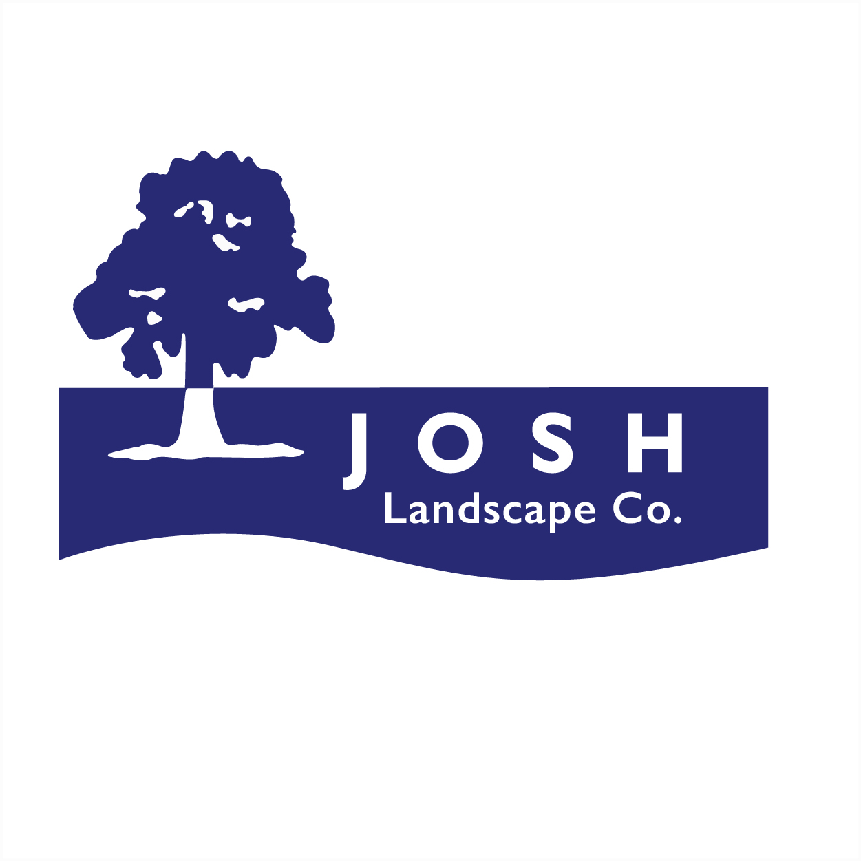 Josh Landscape Co. logo