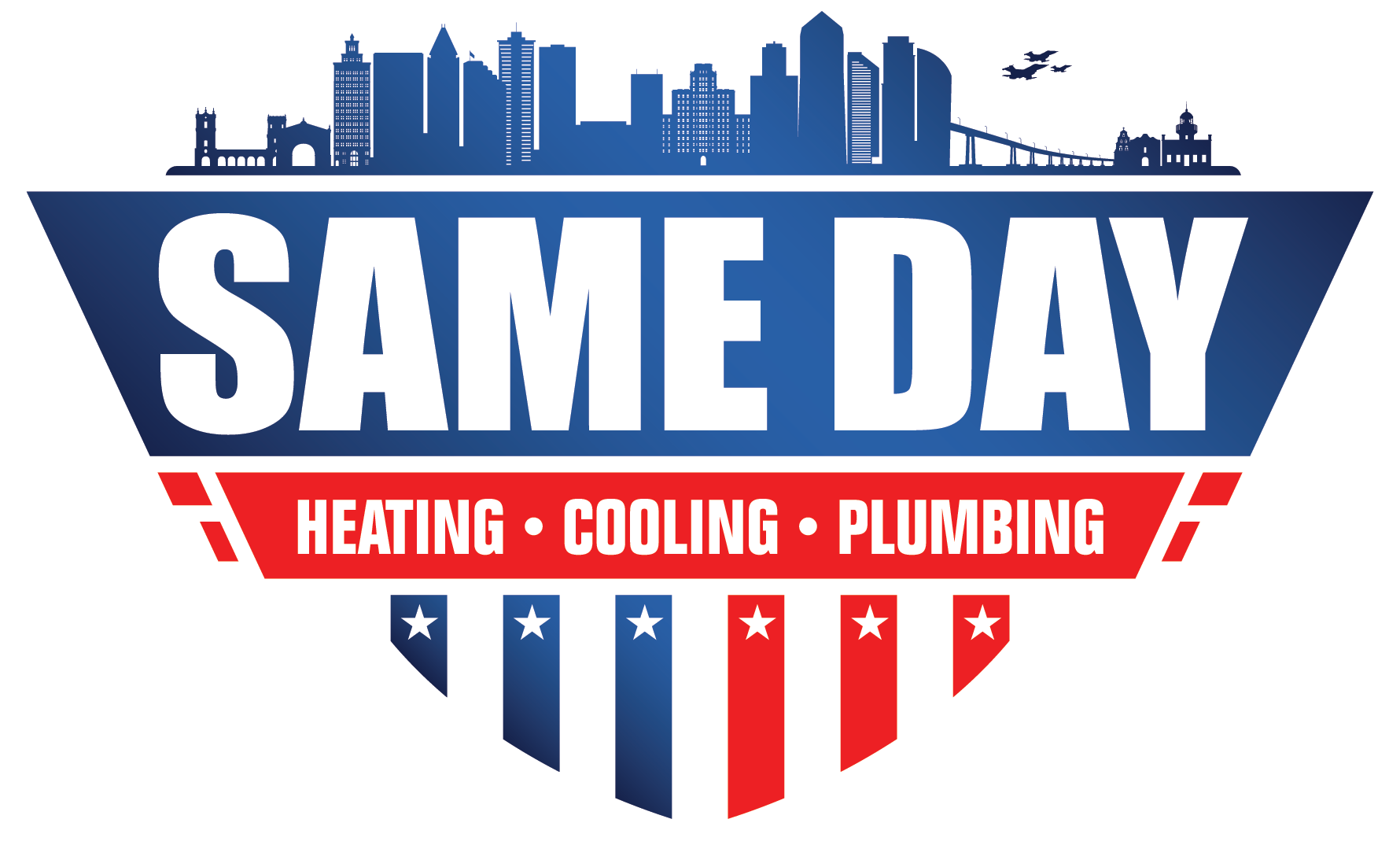 Same Day Heating & Air Conditioning logo