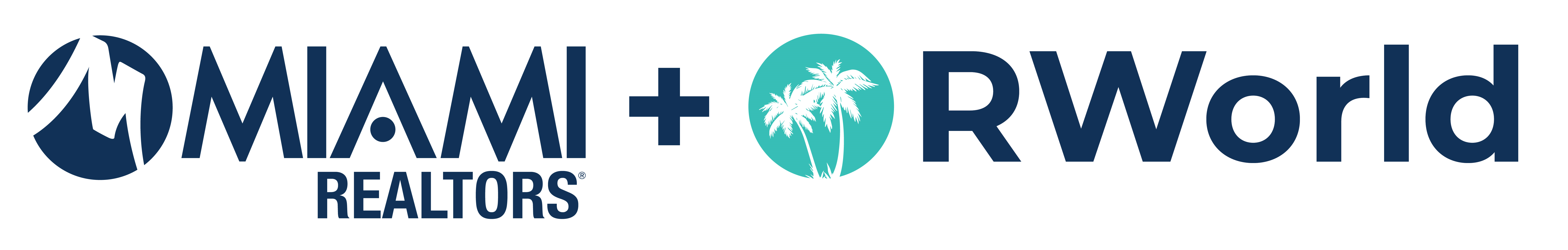MIAMI REALTORS® + RWorld logo