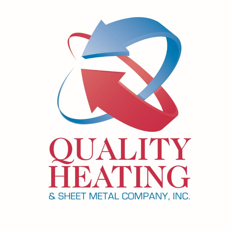 Quality Heating & Sheet Metal Company Logo