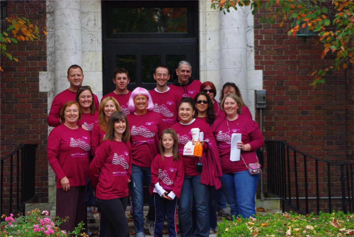 Our DMG team for the Making Strides Against Breast Cancer Walk 2011
