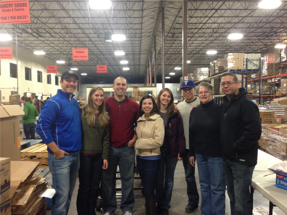 Employees of CLA Albuquerque and their familes spend a Saturday day of Service at Roadrunner Food Bank!