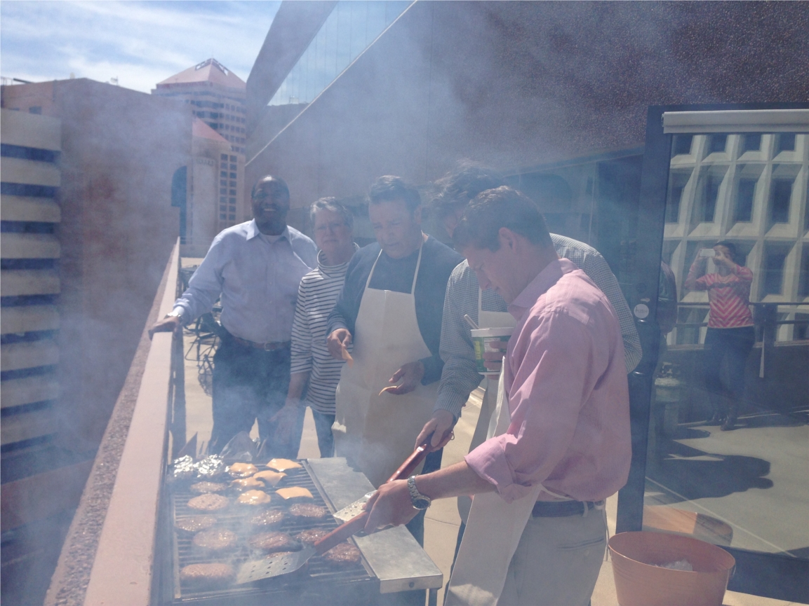 CLA Albuquerque Principals take time out of Busy Season to make lunch for the entire staff1