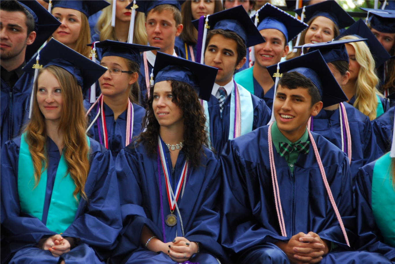 Bosque School's Class of 2014, with 74 graduates, was accepted to 402 colleges and universities. They accumulated a total of $1,321,077 in merit based scholarships, with an average merit scholarship of $17,850 per student.