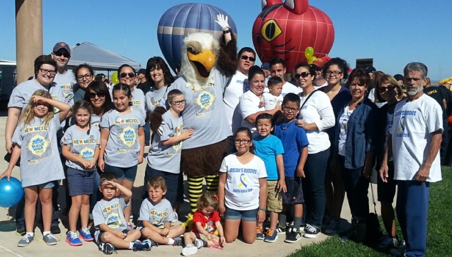 U.S. Eagle employees participating in the 2016 National Down Syndrome Buddy Walk.