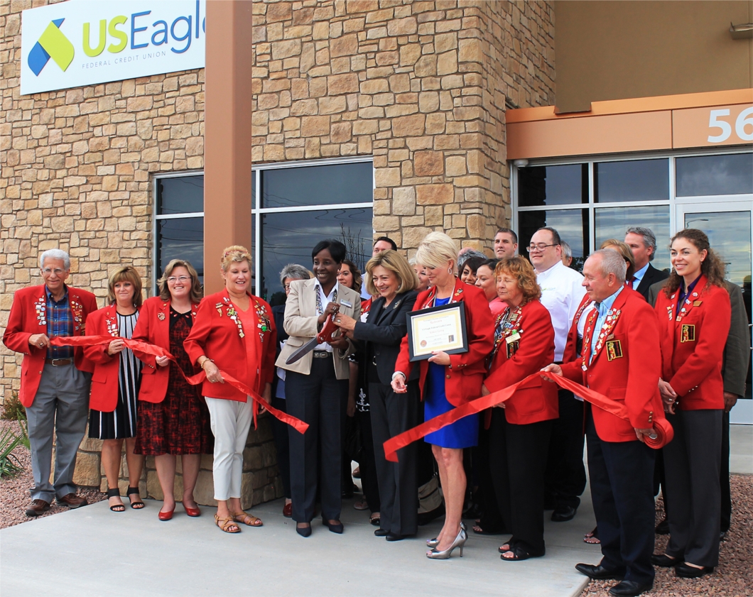 Grand opening ceremony for U.S. Eagle's new Farmington, NM branch.