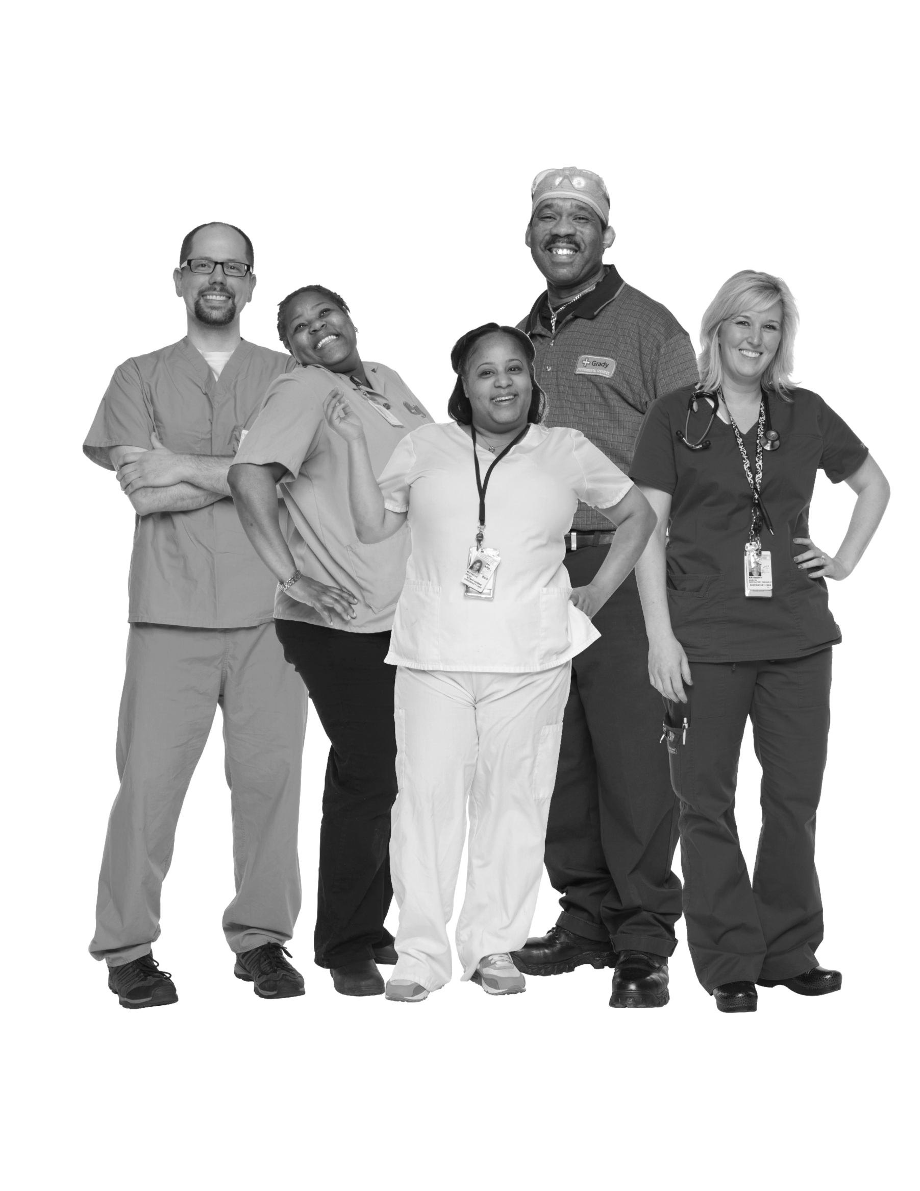 Great hospitals need more than just doctors and nurses - it takes a skilled group working together to make us successful. WE ARE GRADY.
