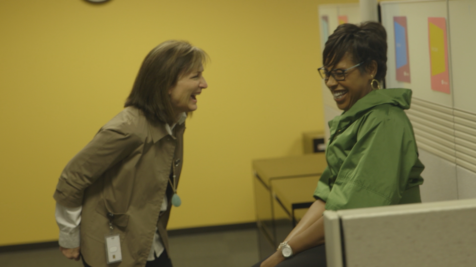 Marietta Davis, VP US Dynamics and Mary Carol Alexander, District GM Enterprise & Partner Group