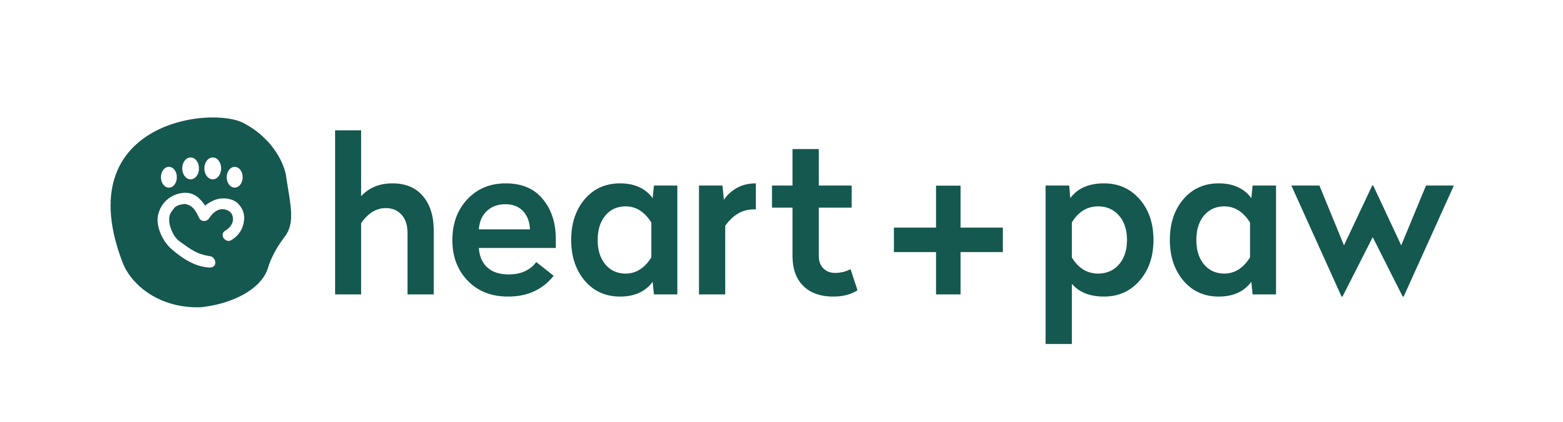 Heart + Paw Company Logo