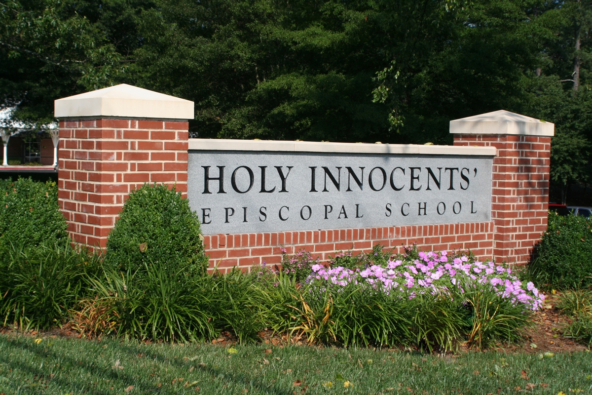 Holy Innocents' Episcopal School marker.