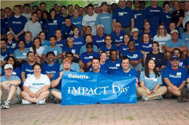 IMPACT Day, Deloitte's annual nationwide volunteer day