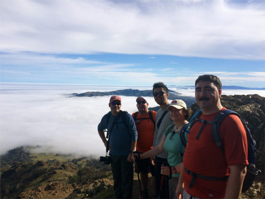 Practice Fusion has a wide-range of activity clubs (PF Hikes club pictured) that wrap into a comprehensive wellness program for every team member.