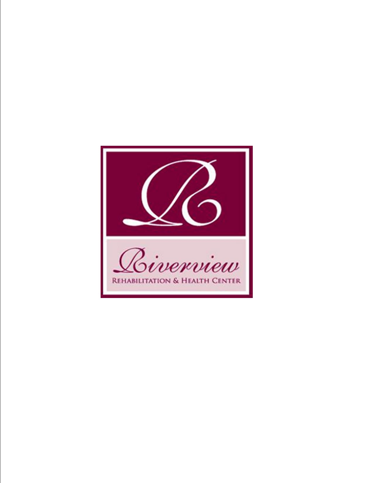 Riverview Rehabilitation and Health Center logo