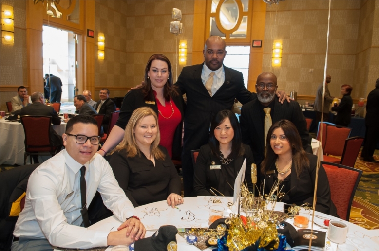 Middletowne and The Dona apartment community team members, at the Annual Awards Banquet.