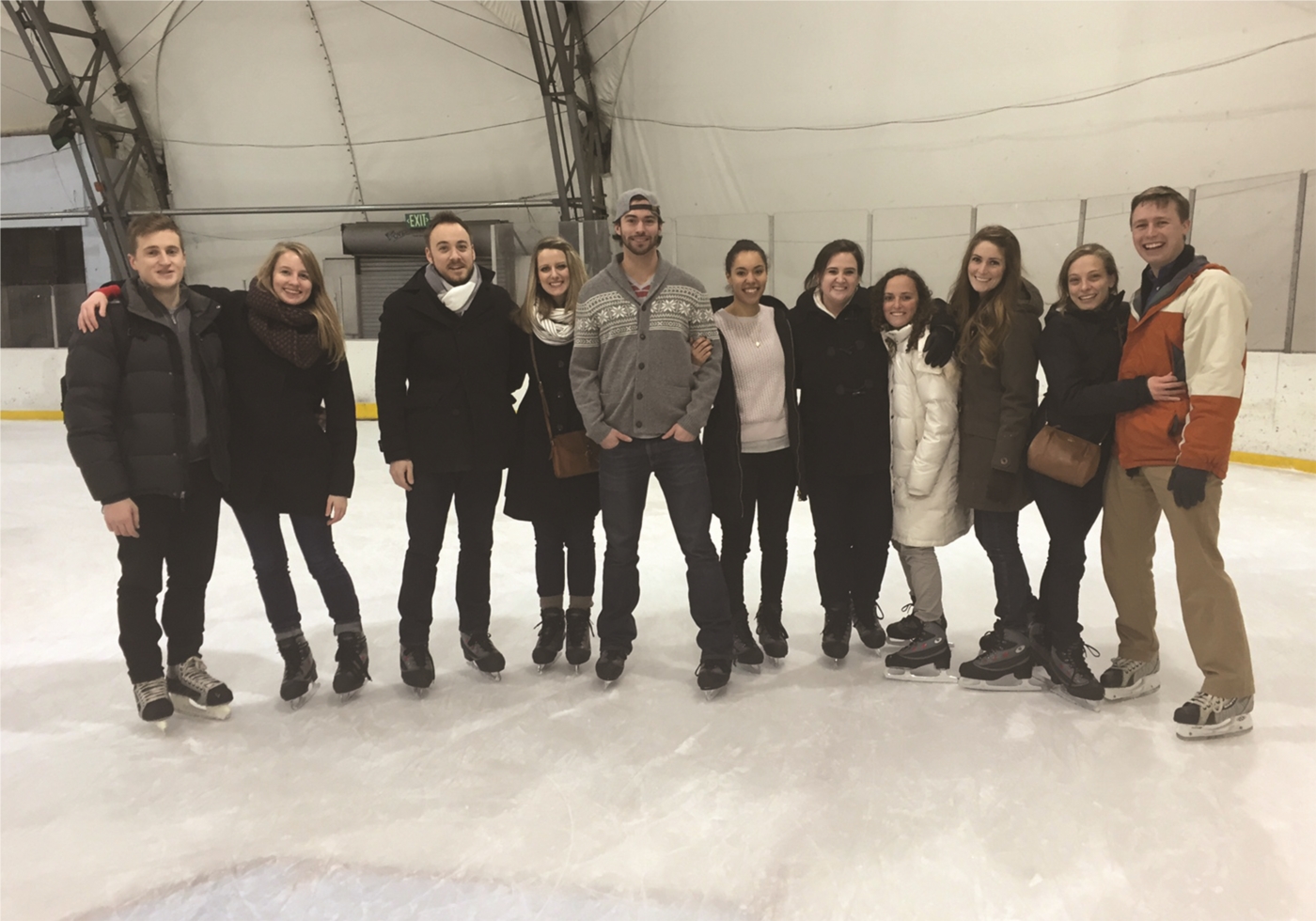 Gensler Baltimore staff and family went ice skating at the Dominic Mimi Dipietro Family Skating Center in Patterson Park.