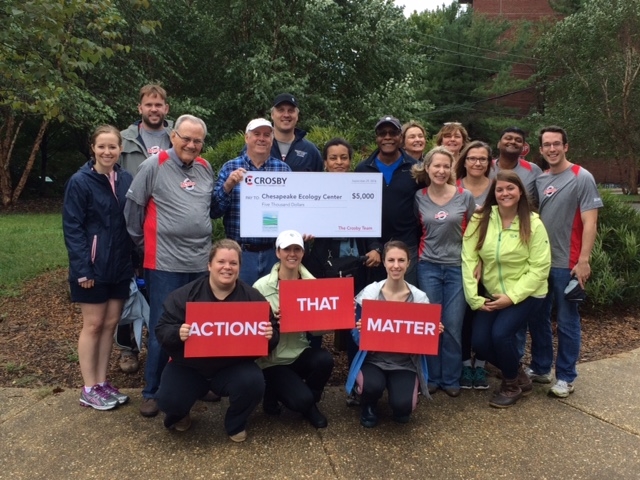 Inspiring Actions That Matter Day of Service 2016: Chesapeake Ecology Center, Annapolis