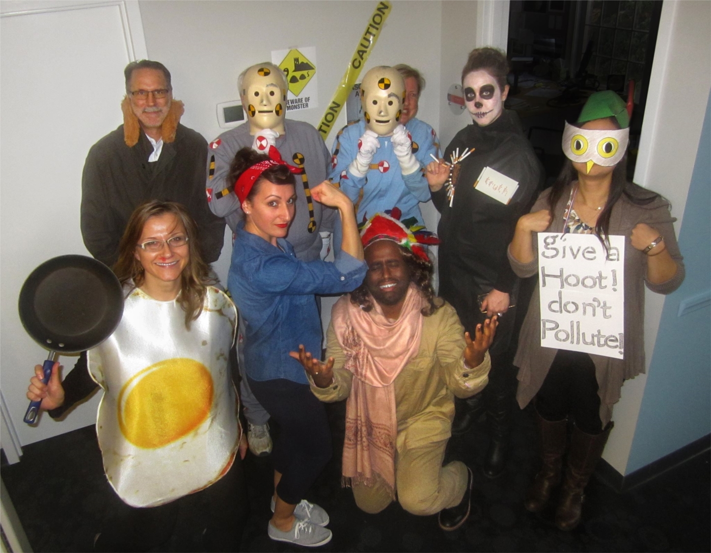 Boo Bash Haloween party: winning costumes depict famous PSAs