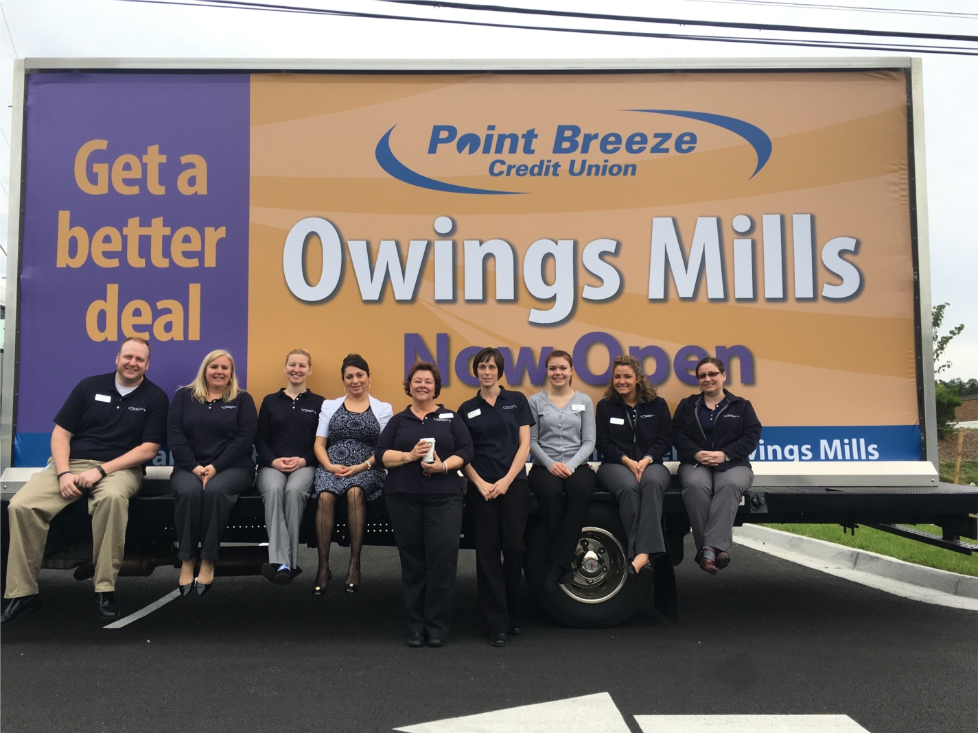 The Point Breeze team celebrates “Opening Day” at our new Foundry Row office in Owings Mills.