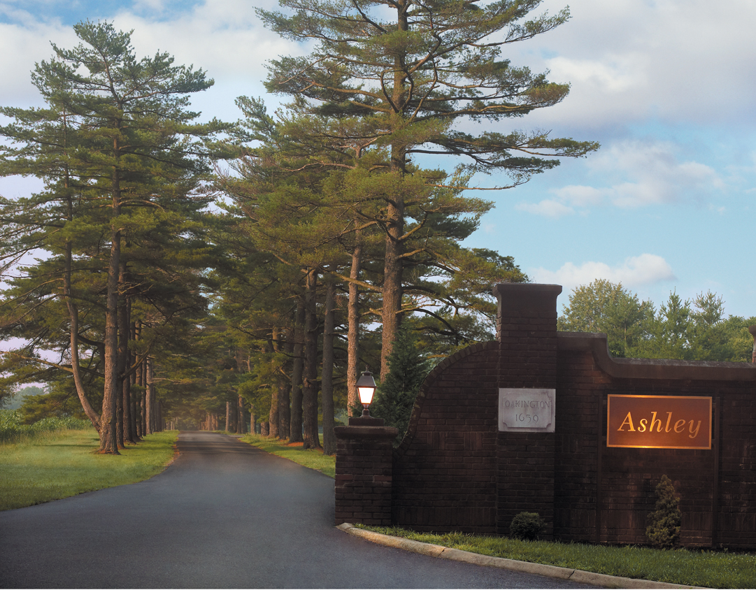 The entrance gate to Father Martin's Ashley