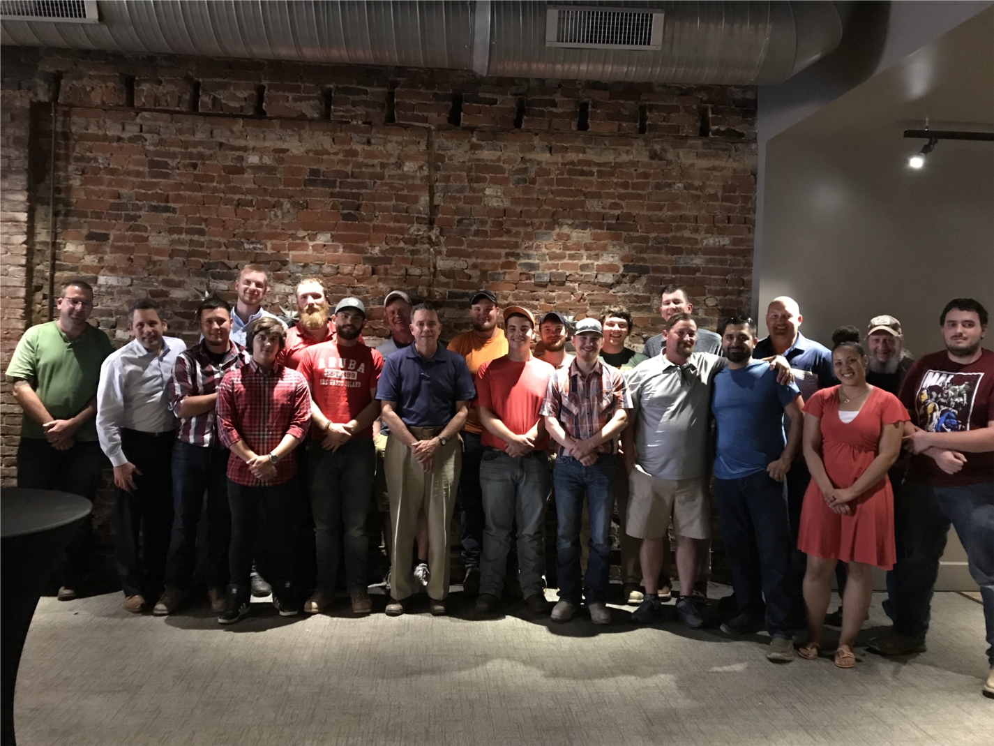 2018 Electrical Apprenticeship Graduates, Instructors, and Company Officers