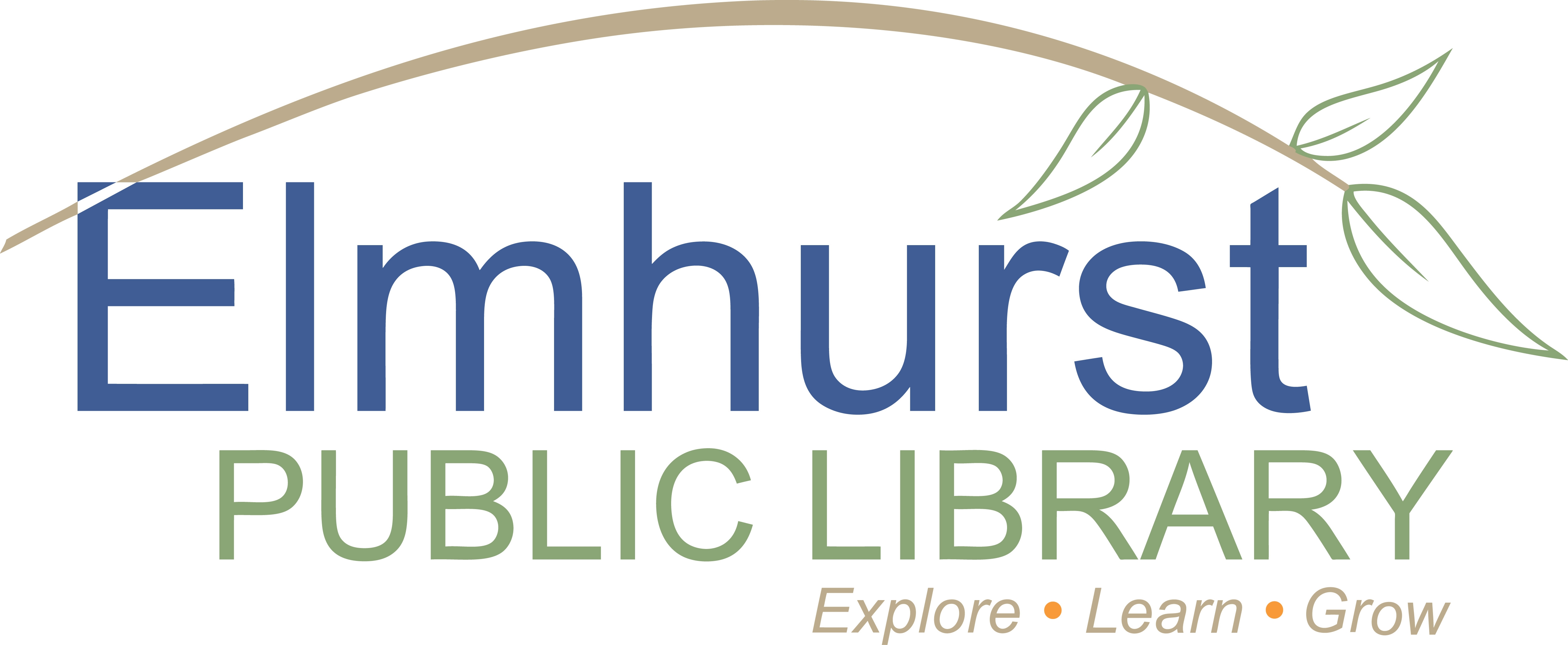 Elmhurst Library Company Logo