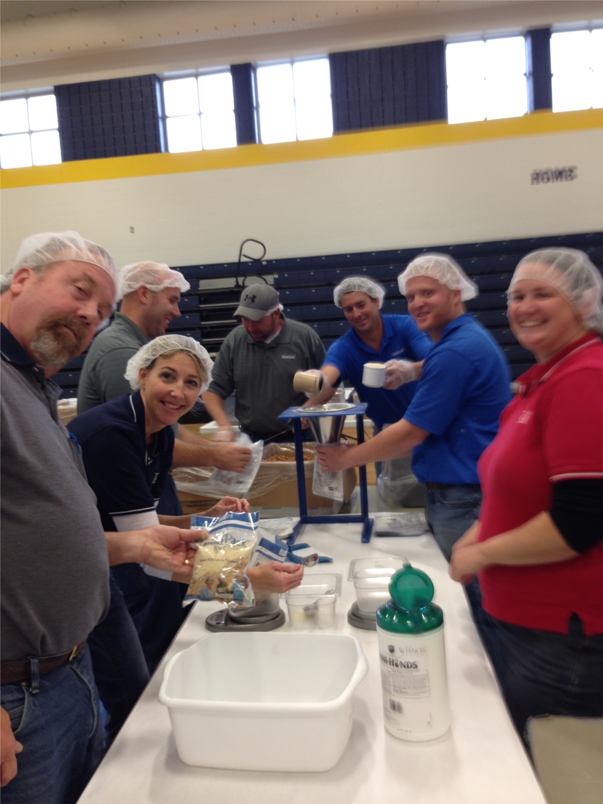 Wayne Homes' Bowling Green team donated their time to the Million Meal Alliance MobilePack to help fight hunger around the world.