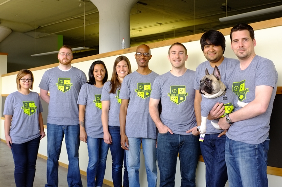 Team spirit. Everyone loves a SparkBase t-shirt. 