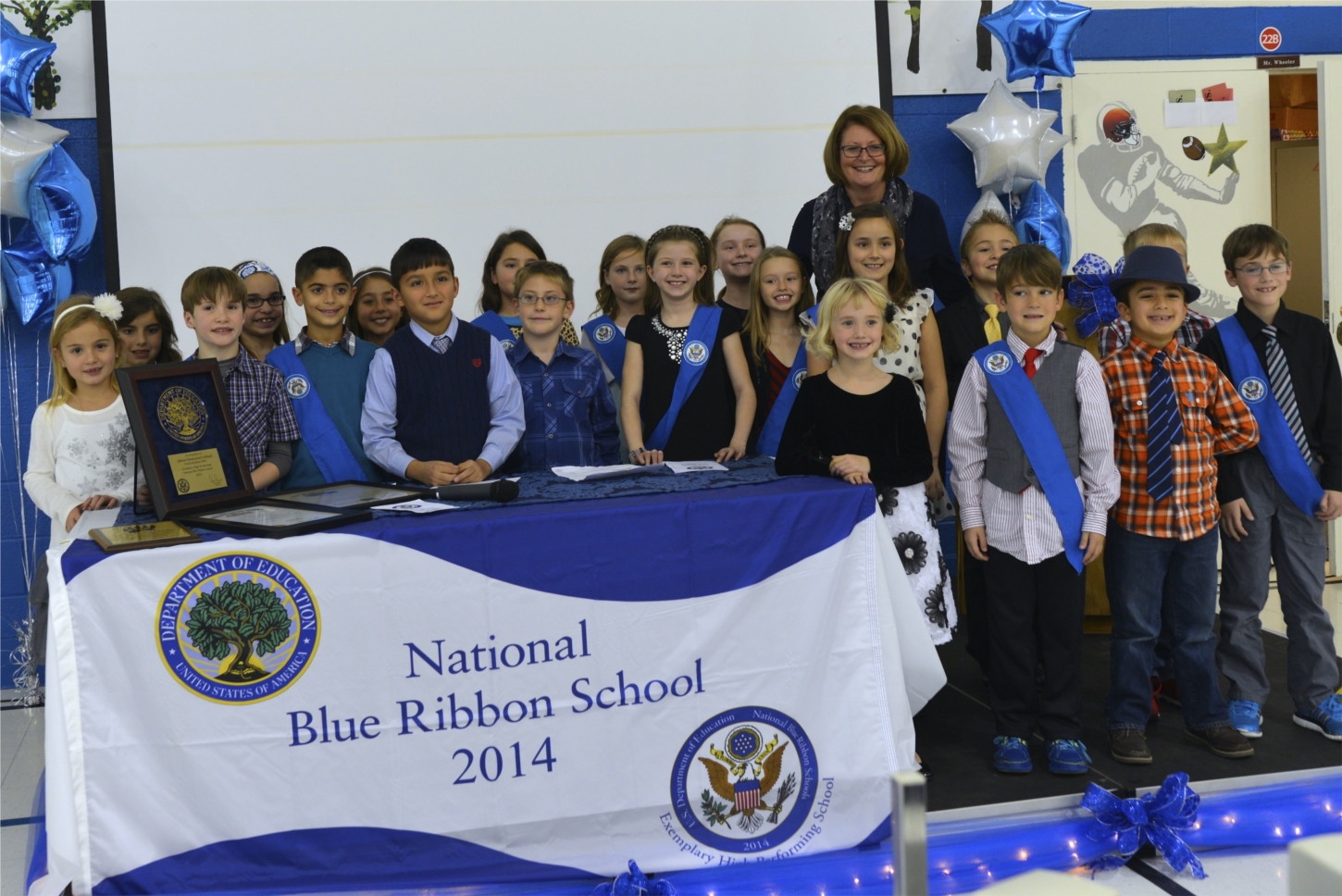 Albion Elementary is a National Blue Ribbon School!