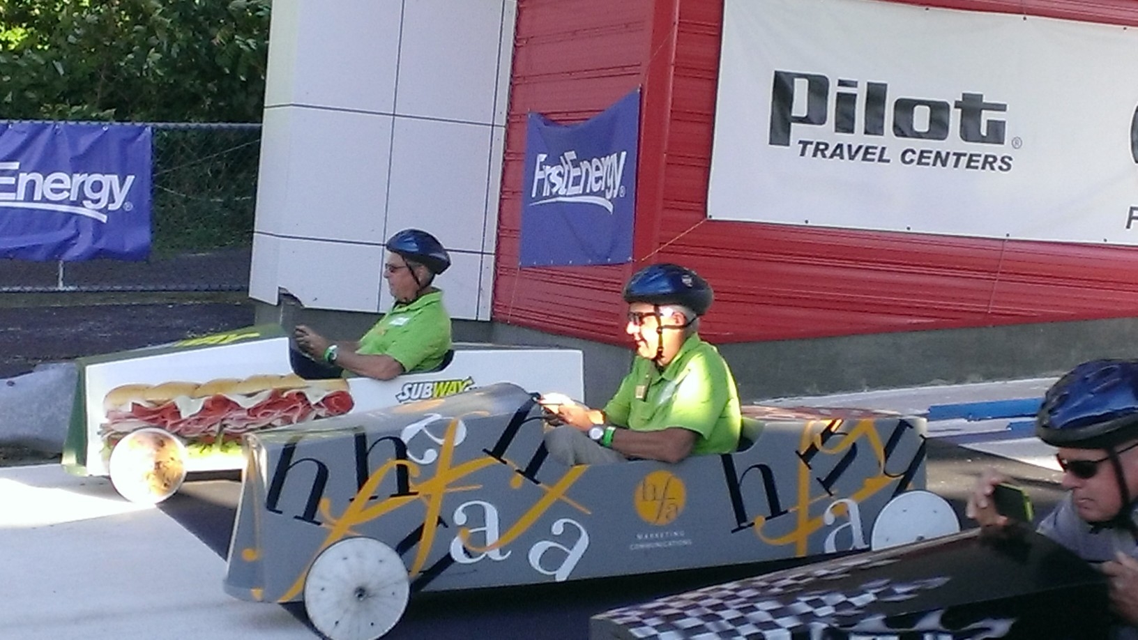 Baird associates and clients enjoyed “The Thrill of the Hill” Soap Box Derby event.