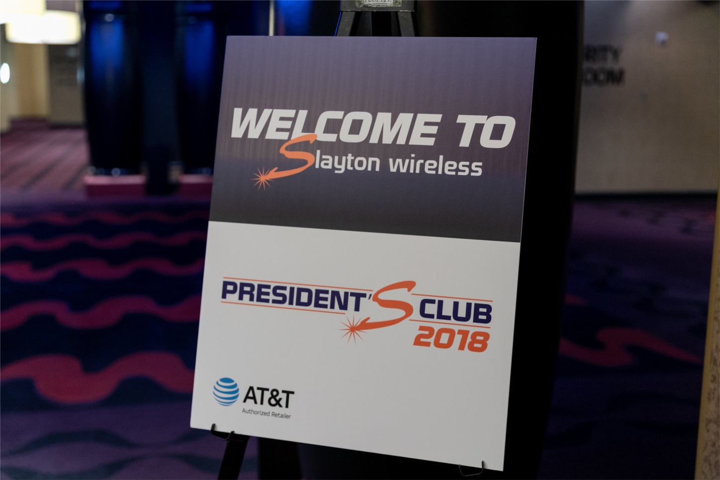 Slayton Wireless' Annual Presidents Club Conference in Las Vegas.