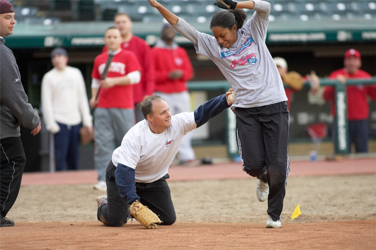 Cleveland Indians Staff Softball