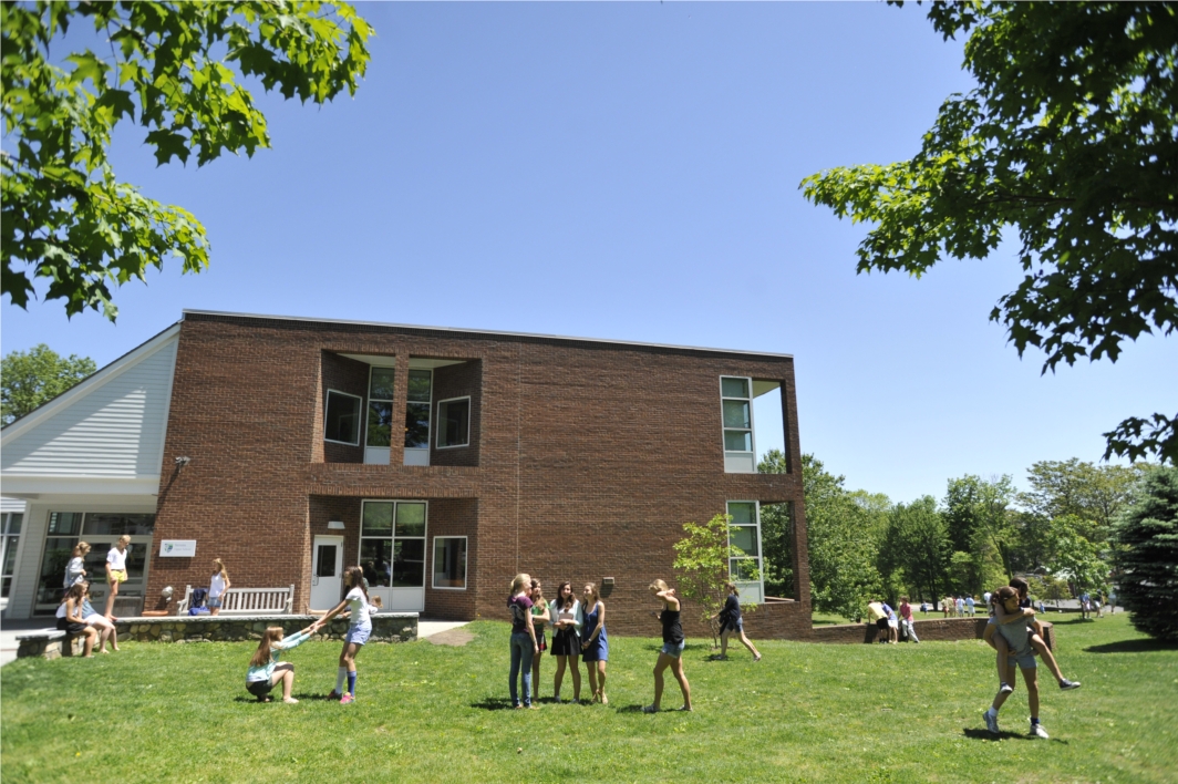 New Canaan Country School's Stevens Building is silver LEED certified in keeping with the school's commitment to environmental sustainability.