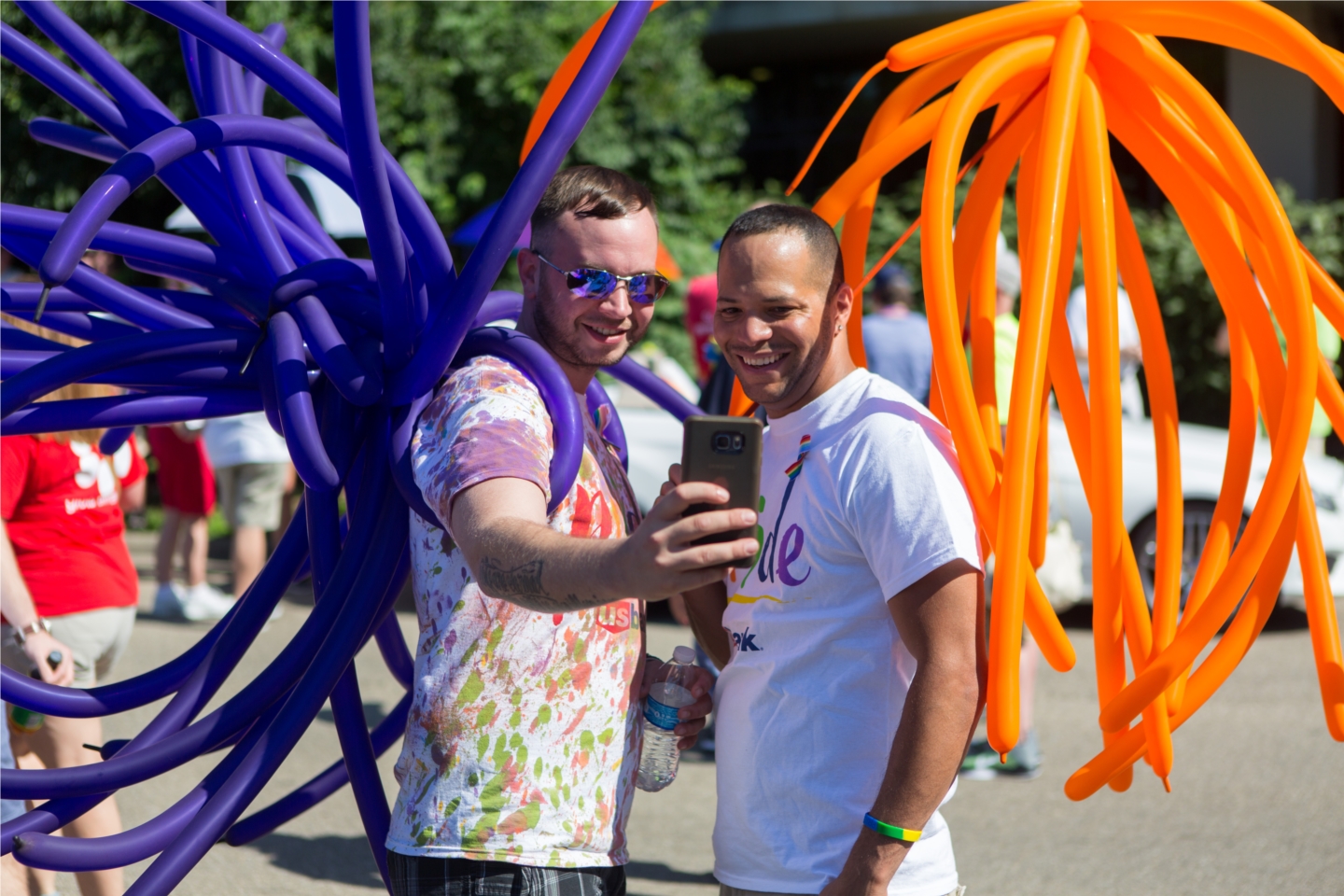 U.S. Bank employees participate in the Cincinnati Pride Parade