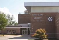 Notre Dame Academy, a Catholic high school dedicated to Mary and committed to academic excellence, exists to educate young women to make a difference in the world.