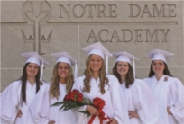 Notre Dame Academy is committed to preparing students not just for college and a career, but also for success in life. NDA does this uniquely by building confidence, celebrating excellence and enabling a future without boundaries for its graduates.