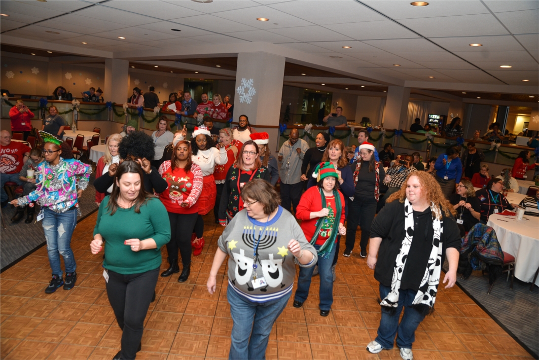 Annual Holiday Party Line Dance Challenge