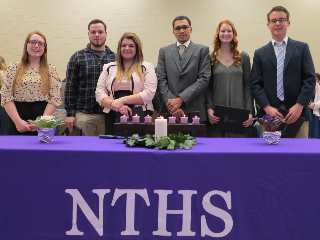 Approx. 100 students inducted into National Technical Honor Society each year