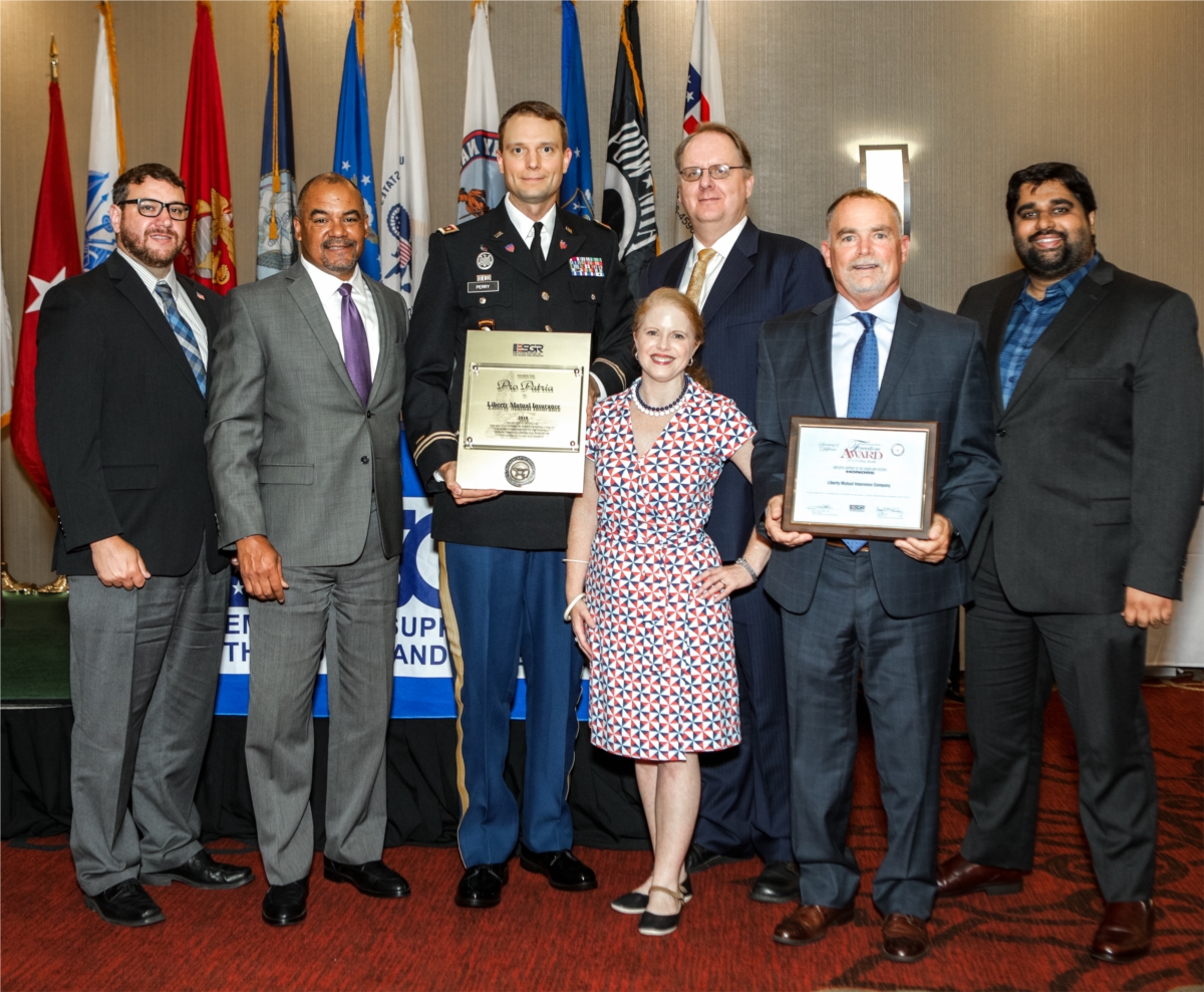 Liberty Mutual receives the 2018 Pro Patria Award