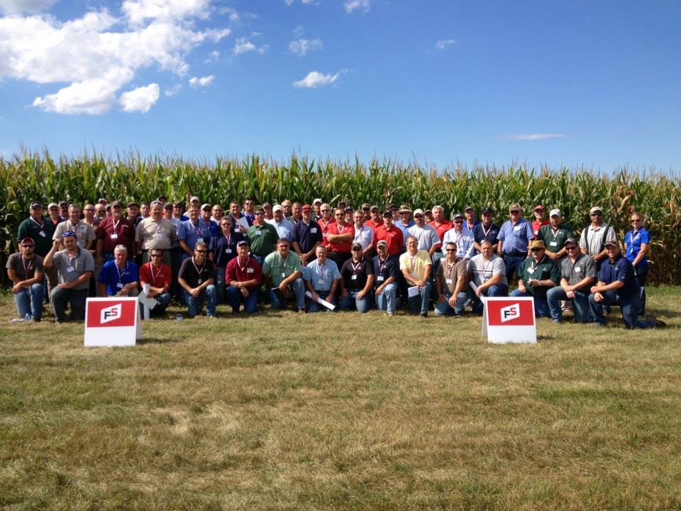 The GFS team at a Hershey, PA field day.  This is employees from NY, PA, NJ, DE, MD, and VA.