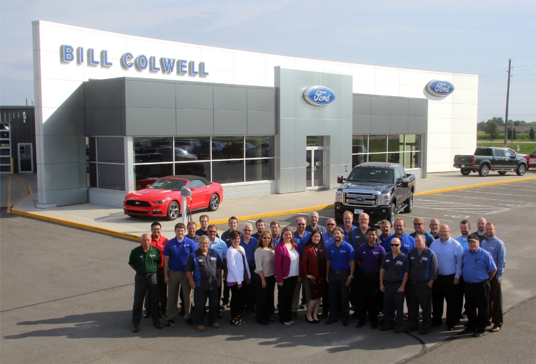 The amazing and dedicated employees at Bill Colwell Ford