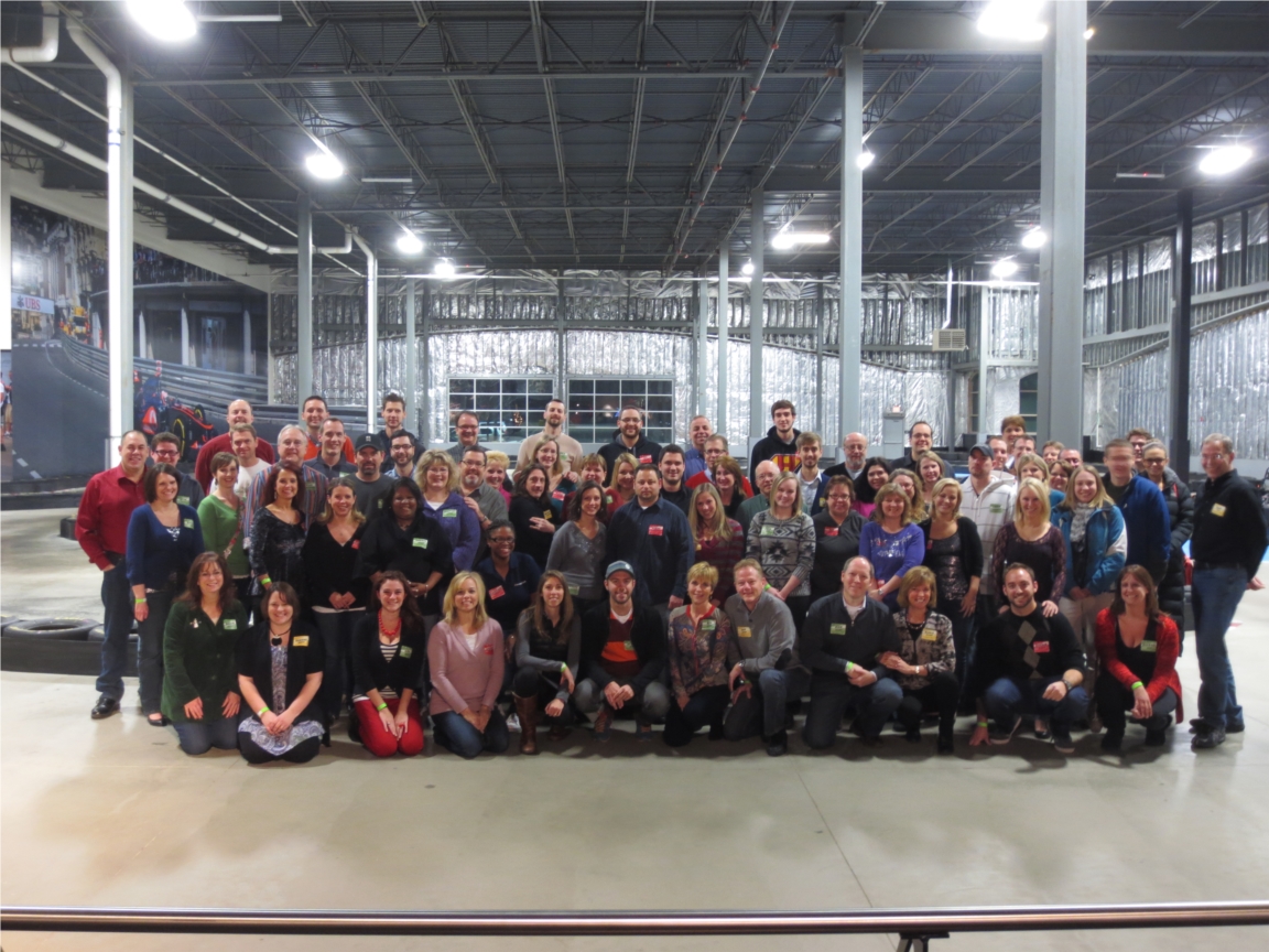 ImageSoft's Holiday Party at a local go-karting establishment.