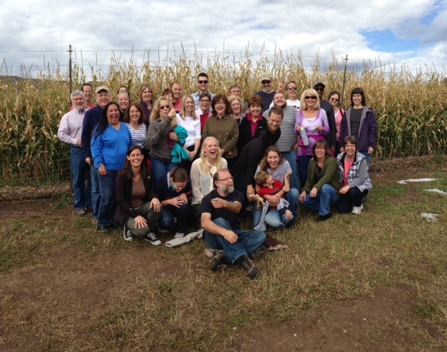Staff outing to the Chatfield Corn Maze in October 2014.