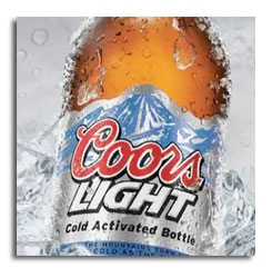 With our innovative spirit, we bring Coors Light’s Rocky Mountain cold refreshment to life across the globe through Cold Activated bottles and cans.