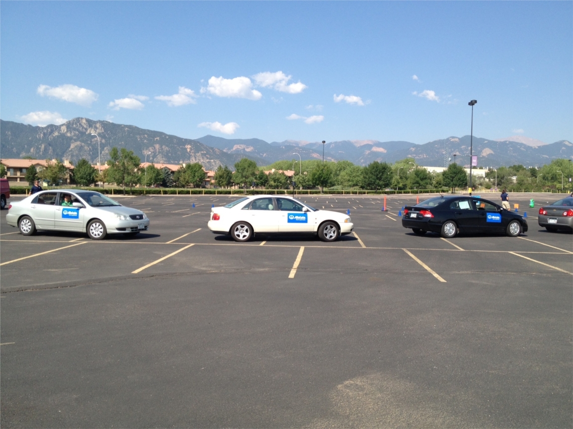 Allstate Safe Driving Challenge rolled through Colorado Springs in 2012