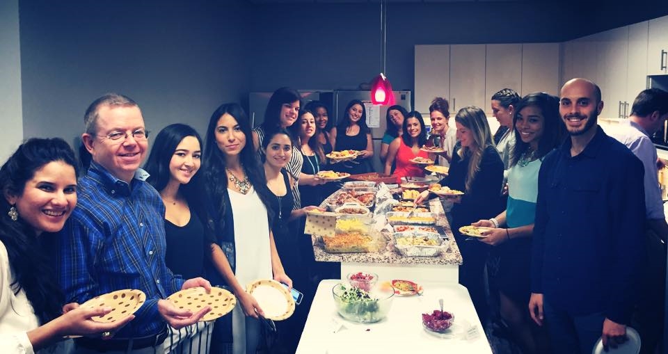 rbb gathers for its annual Thanksgiving potluck 