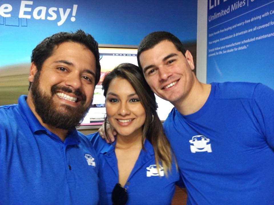 Team members at one of our CarSaver Center locations. 