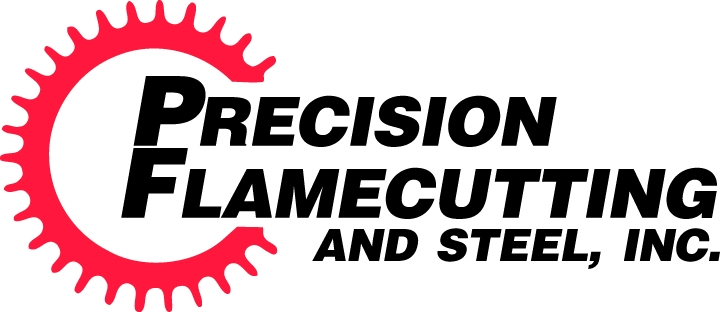Precision Flamecutting and Steel logo