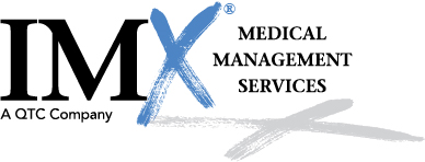 IMX MEDICAL MANAGEMENT SERVICES a QTC Company logo