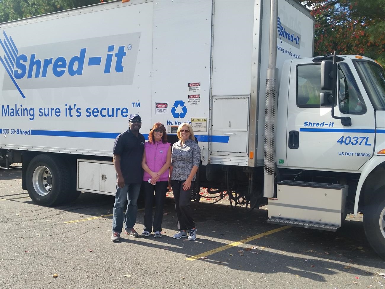 October 2017 - Our annual Shred Day at the Wethersfield Branch was a huge success! According to Shred-It, approximately 8,500 pounds of paper was shredded. This paper will be recycled into reusable items such as paper plates, tissue, wrapping paper and gray board. We are proud to support the environment and offer this service free of charge to the community.